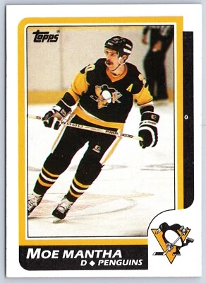 MOE MANTHA 1986-87 TOPPS 86-87 NO 45 NRMINT+            39426 - Image 1 of 2