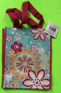 PLASTIC FLORAL TOTE/GIFT BAG 8”X10”  - Picture 1 of 4