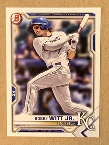 Bobby Witt Jr 2021 Bowman Draft Baseball #BD-47 Rookie RC - Kansas City Royals