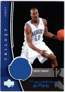 DWIGHT HOWARD 2004-05 Upper Deck Trilogy The Cutting Edge Game Jersey Card - Picture 1 of 2
