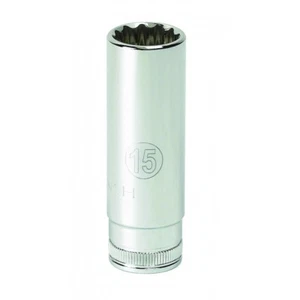 Gearwrench KD 80139 5mm 1/4" Drive 6 Point Deep Metric Socket - Imagen 1 de 1