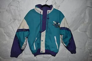 CHARLOTTE HORNETS Giacca Uomo XL Pro Player Puffer Coat Retrò NBA Anni 90 (WUR35) - Foto 1 di 6