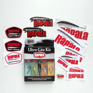 Rapala Ultra Lite Kit + Collectabke Key Ring, iron-on patches, Pin and Stickers - Bild 1 von 12