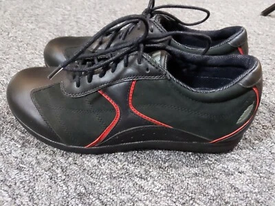 Barefoot Freedom by Drew Women's Elite Sneaker Shoe Black Red Trim Size 10N  - Image 1 of 4