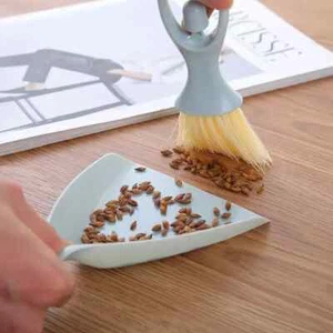 Home Keyboard Hair Brush Mini Floor Dust Broom and Dustpan Set Cleaning Tool New - Picture 1 of 28