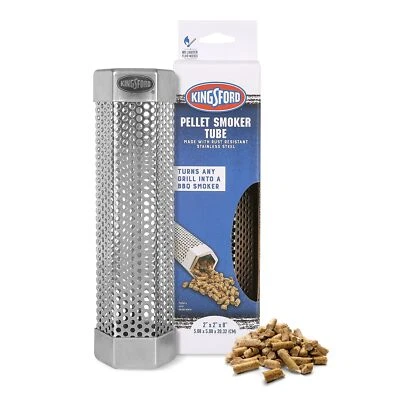 Kingsford 8 Inch Pellet Smoker Tube Hexagon With Box | Pellet Tube Smoker Tur... - Image 1 of 4