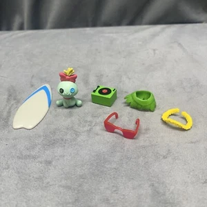 Lilo & Stitch Surfboard Record Player Scrump Doll Sunglasses Disney Accessories - Picture 1 of 24