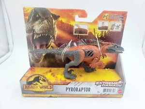 Jurassic World Dominion Extreme Damage Pyroraptor Action Figure New - Picture 1 of 4