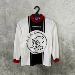 AJAX AMSTERDAM 1996 1997 TRAINING FOOTBALL SHIRT UMBRO JERSEY YOUTH SIZE L - Picture 1 of 6