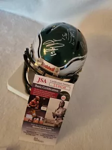 Multi signed EAGLES mini helmet JSA COA JON RUNYAN BILL BERGEY FRED BARNETT ++ - Picture 1 of 5