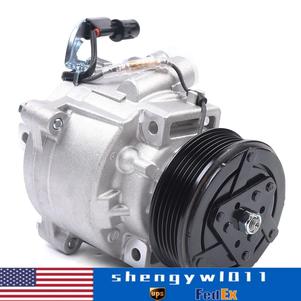 A/C Air Compressor w/Clutch Assembly For 2008-2011 Mitsubishi Lancer /Outlander Foto 1 de 4