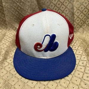 Montreal Expos Hat Snapback New Era 9fifty Baseball Cap Multicolor Retro Logo - Picture 1 of 11