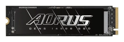 GIGABYTE AORUS Gen5 14000 1 TB M.2 PCI Express 5.0 NVMe 3D TLC NAND - Image 1 of 4