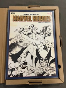 KEVIN NOWLAN'S MARVEL HEROES ARTIST'S EDITION: BRANDNEUER ZUSTAND - Bild 1 von 5