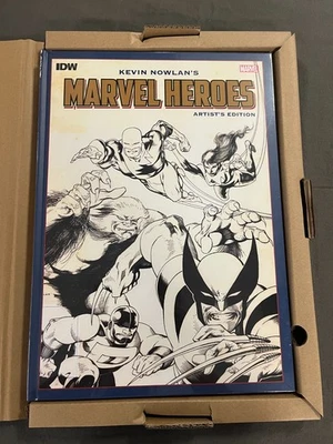 KEVIN NOWLAN'S MARVEL HEROES ARTIST'S EDITION : BRAND NEW CONDITION - Image 1 of 4