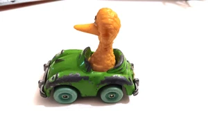 Vintage 1981 Big Bird In A Green Car Muppets preowned see pics - Picture 1 of 6