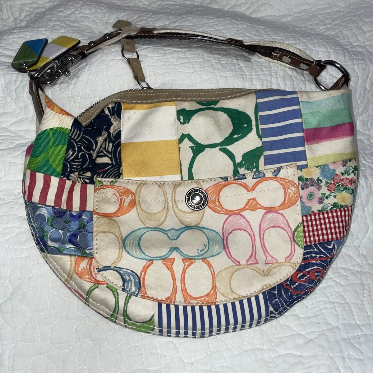 Coach Patchwork Multicolor Shoulder Bags for Women for sale | eBay