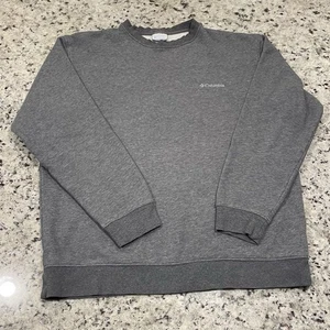 Women’s Large Grey Sweater Columbia Cotton Blend - Picture 1 of 4