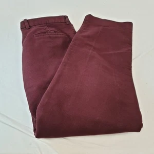 Hoggs of Fife Mens Famous Moleskin Trousers Cotton  Size W40 L31 Maroon - Picture 1 of 16