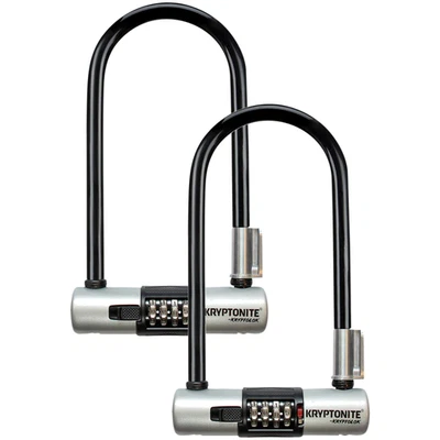 Kryptonite KryptoLok U-Lock Bundle 4x9" Combination Security Lock with Bracket - Image 1 of 2