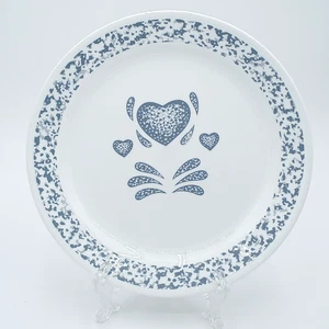 Plato de cena Corelle Blue Hearts 10" (1) - Imagen 1 de 4