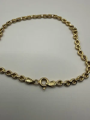 Ouro amarelo 18K puro sólido 2,15 gr / 6,6 polegadas / 17cm  - Imagem 1 de 4