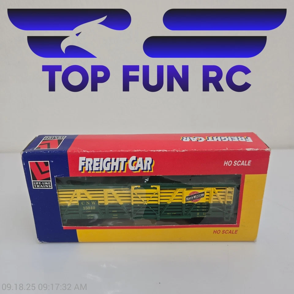 Life-Like Trains 8488 Stock Car CNW - Image 1 of 3