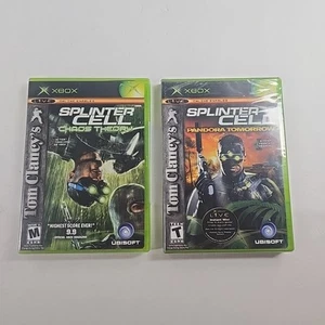 Splinter Cell Chaos Theory & Pandora Tomorrow, Xbox New Factory Sealed - Picture 1 of 7