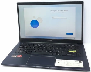 Laptop Asus AMD Ryzen 5 3500u SSD M413d Windows 11 Pro - Picture 1 of 8