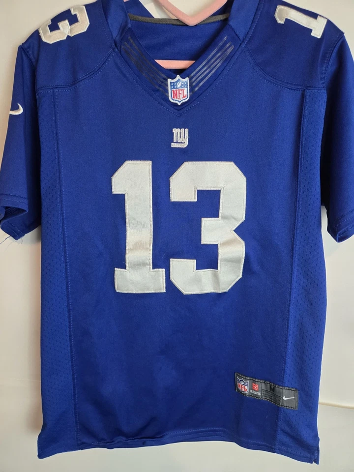 Camiseta para dama Odell Beckham Jr talla mediana Nike cosida #13 New York Giants cosida Foto 1 de 4