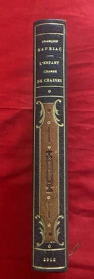 EDITION ORIGINALE - François MAURIAC - L'Enfant chargé de chaînes. Demi-maroquin - Photo 1/4