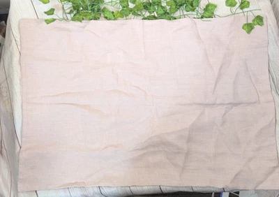 MATTEO Pillow Sham Case 100% Linen BLUSH PINK QUEEN SIZE - Image 1 of 4