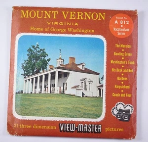 View-Master Mount Vernon Virginia - 3 Rollen A812 - Bild 1 von 4