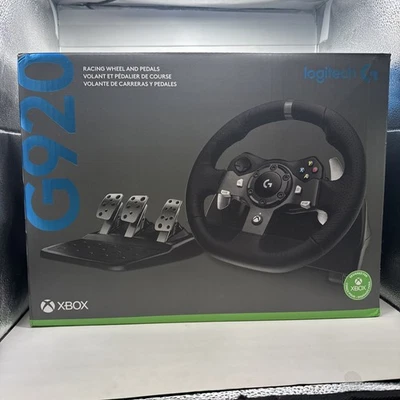 Logitech G920 Driving Force Racing Wheel - PC, Xbox Series S, Xbox Series X - Imagem 1 de 3