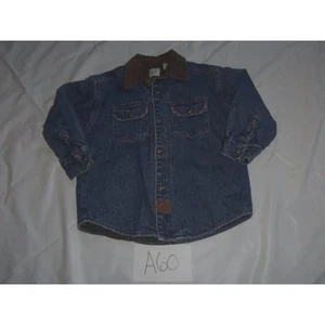 Gap Denim Jeans Jacket Coat Size XS 4-5 Lined -0312A60 - Picture 1 of 3