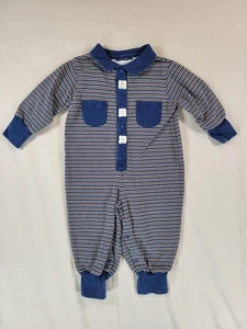 Mameluco de Botón a Rayas Suaves Resistente Etiqueta Arco Iris Gymboree Etiqueta Infantes Niños De Colección - Imagen 1 de 11