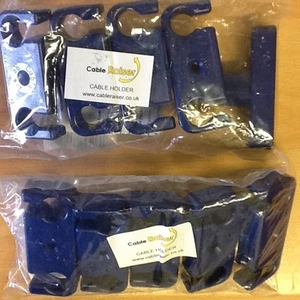 Cable Raiser Cable Holder Blue Large Pack of 10 NEW FREE DELIVERY (F) - Picture 1 of 6