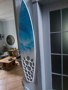 Surfboard Wall Art, Surfers gift, Wave, Beach Decor - Picture 1 of 3