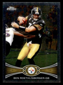 2012 Topps Chrome #182 Ben Roethlisberger - Picture 1 of 2