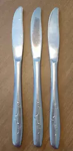 3 - Coltelli da tavola Silco International argento MARDI GRAS USA 8 1/4" - Foto 1 di 5