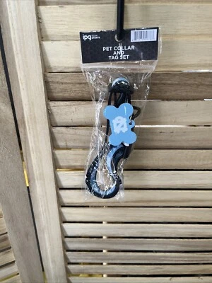 Unc Pet Collar And Tag Set - Image 1 of 2