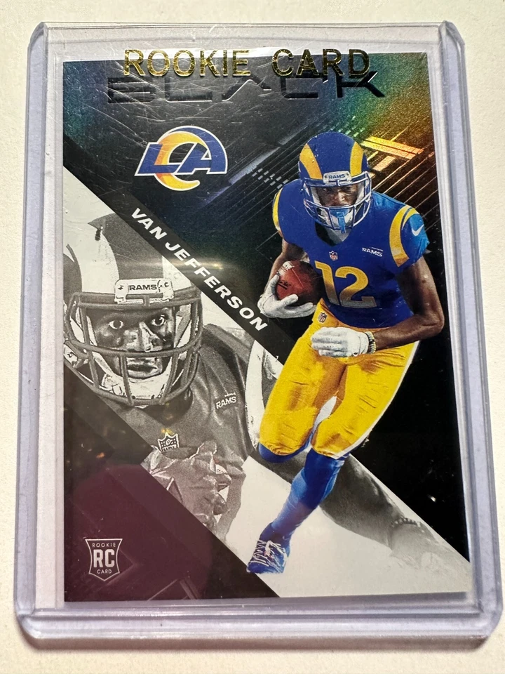 K69,602 - 2020 Panini Black #128 Van Jefferson RC - Image 1 of 1