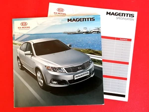 KIA MAGENTIS TR 2.0D 2009 folleto de ventas y guía de especificaciones, colores como nuevo - Imagen 1 de 13