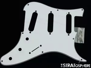 PRS SE John Mayer Silver Sky Paul Reed Smith, White PICKGUARD and Screws 3 Ply - Picture 1 of 2
