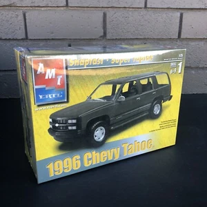 AMT ERTL 1996 CHEVY TAHOE SNAPFAST 1/25 Model Kit #31961 schwarz 2005 versiegelt - Bild 1 von 8