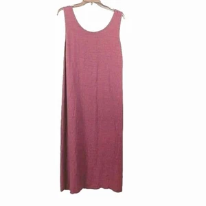 Women Sleeveless Round Neck Pullover Maxi Dress Size 22W - Imagen 1 de 4