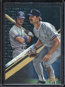 2019 Topps Gold Label Black Class 1 Don Mattingly #90