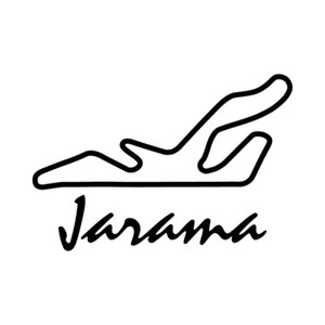 PEGATINA JARAMA vinilo coche autocollant aufkleber adesivi sticker auto circuito - Imagen 1 de 2