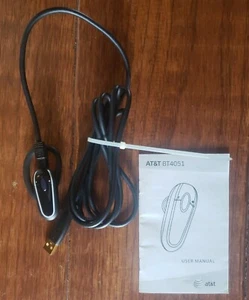 Jabra BT4051 Bluetooth Ear-Hook Headset Black Pre-owned User Manual  - Picture 1 of 8