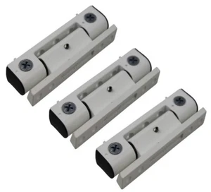 Upvc Door Butt Hinge 15 Degree Angled 100mm Upvc Door Hinge THREE PACK - Picture 1 of 3